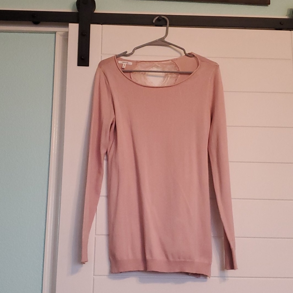 BRAND NEW, never worn, pink,  sweater Tunic